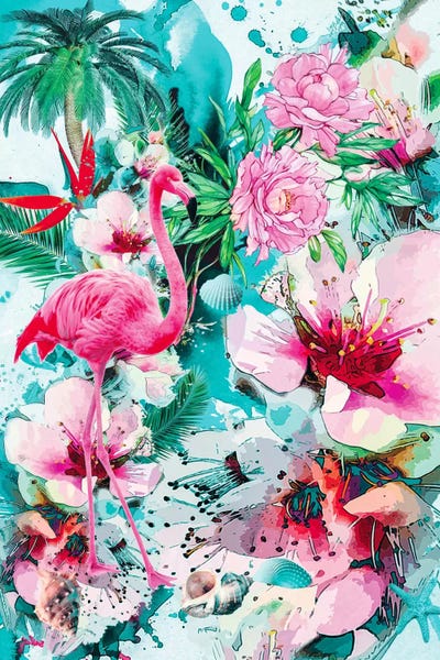 Flamingos: Tropical Life by Riza Peker