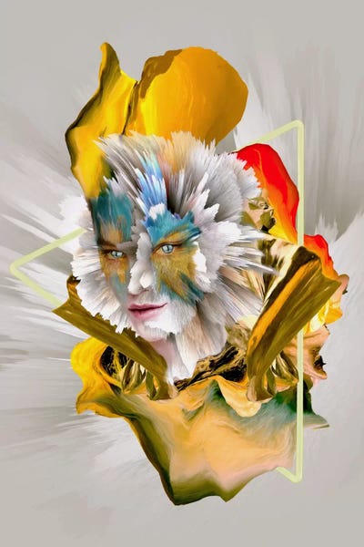 Evolution by Riza Peker multi panel art