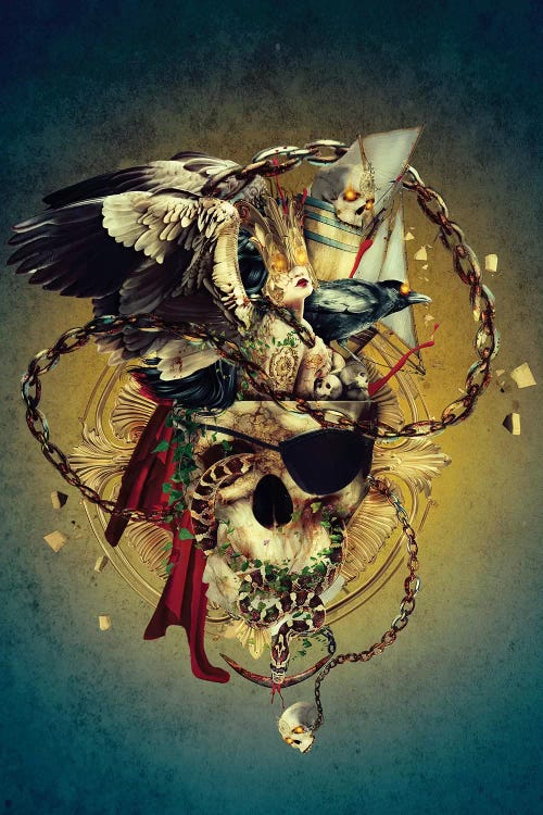 Lost In The Sea by Riza Peker wall art