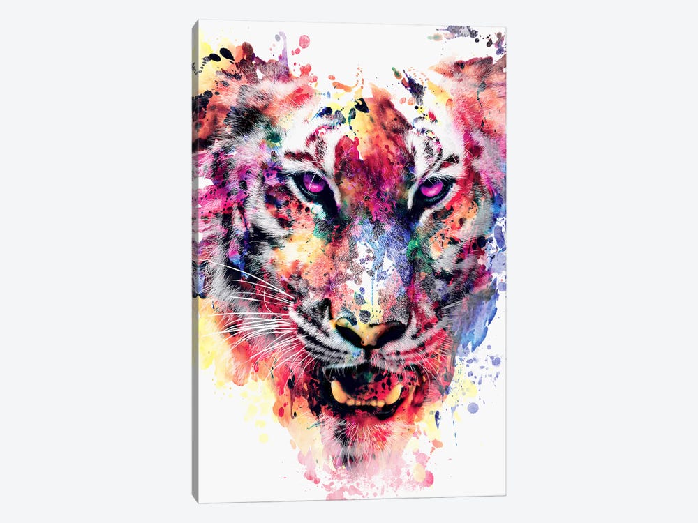 Eye Of The Tiger by Riza Peker 1-piece Canvas Art Print