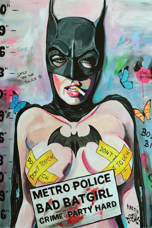 Batgirl by Peter Martin wall art