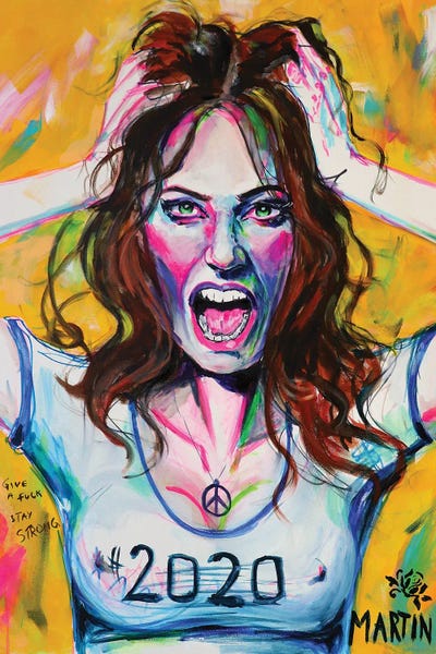 Women's Tops: Crazy 2020 by Peter Martin