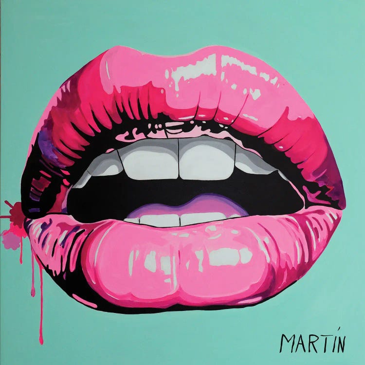 Hot Lips by Peter Martin wall art