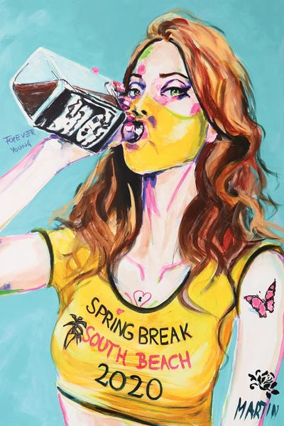 Women's Tops: Life Goes On by Peter Martin