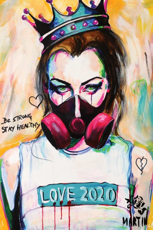 Love 2020 by Peter Martin wall art
