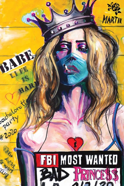 Bachelorette Party 2020 by Peter Martin wall art