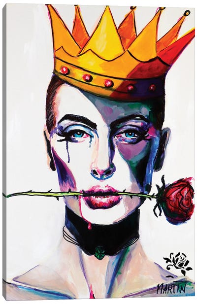 Queen of Roses Canvas Art Print - Peter Martin