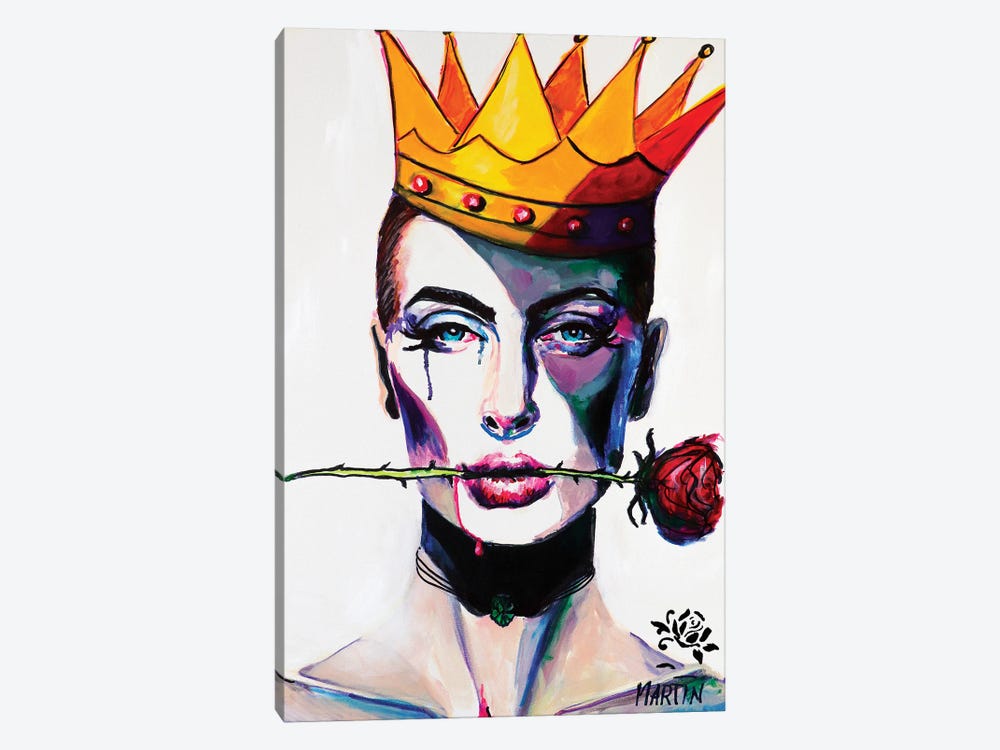 Queen of Roses by Peter Martin 1-piece Canvas Wall Art
