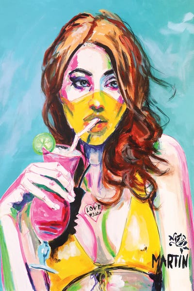 Summer Romance 2020 by Peter Martin framed wall art