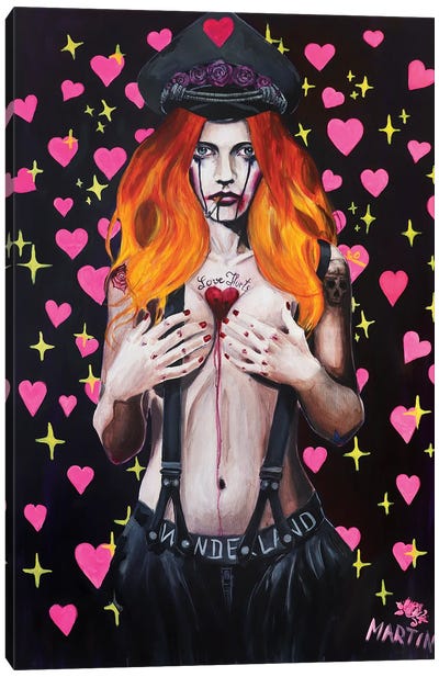 Love Hurts Canvas Art Print - Peter Martin