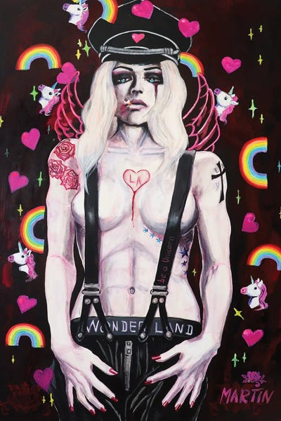 Goth Art: Wonderland by Peter Martin