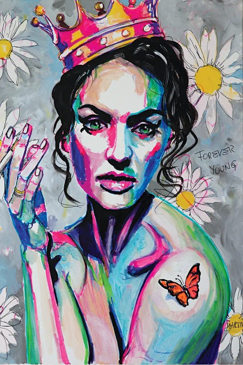 Flower Queen by Peter Martin wall art