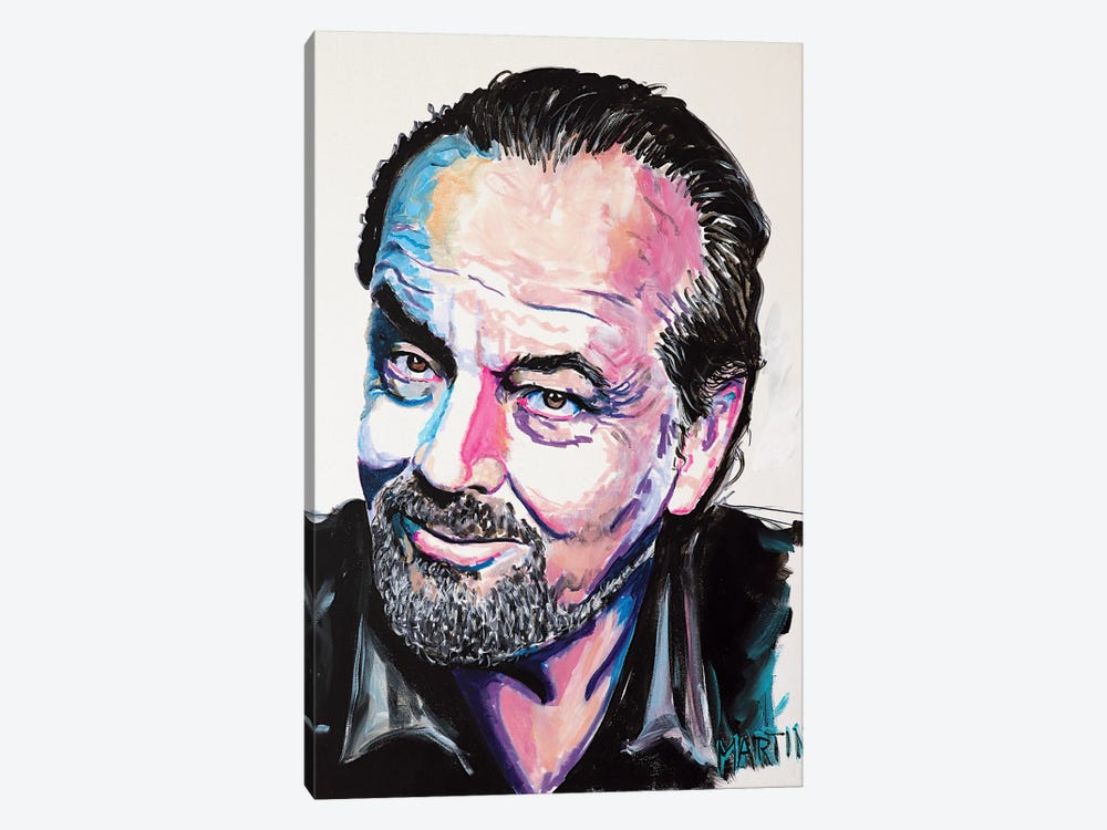 Jack Nicholson by Peter Martin 1-piece Canvas Artwork
