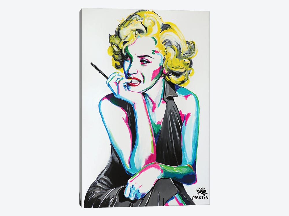 Marilyn Monroe I by Peter Martin 1-piece Canvas Artwork