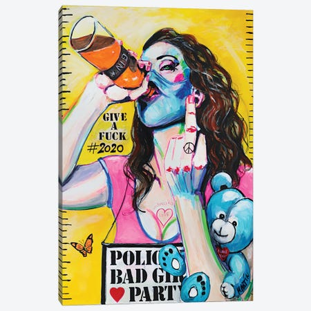 Party Life 2020 Canvas Print #PEM42} by Peter Martin Canvas Artwork