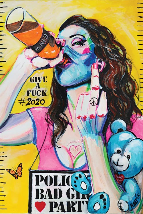 Party Life 2020 by Peter Martin wall art