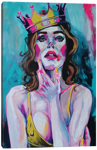 Beauty Queen Canvas Art Print - Peter Martin