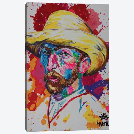 Vincent Van Gogh Canvas Print #PEM49} by Peter Martin Canvas Art