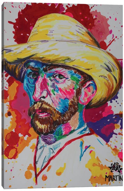 Vincent Van Gogh Canvas Art Print - Peter Martin