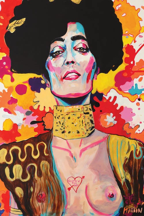 Judith Hommage To Gustav Klimt