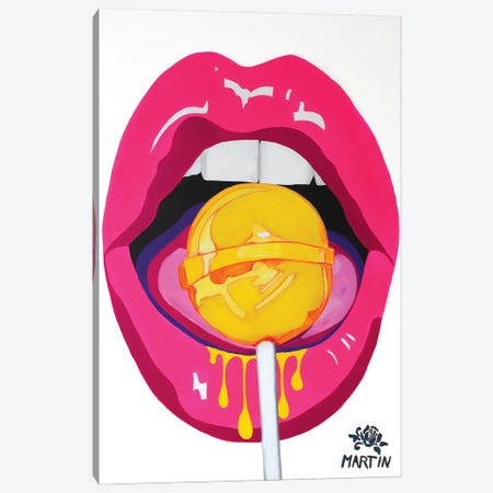 Lollipop Canvas Print #PEM79} by Peter Martin Art Print