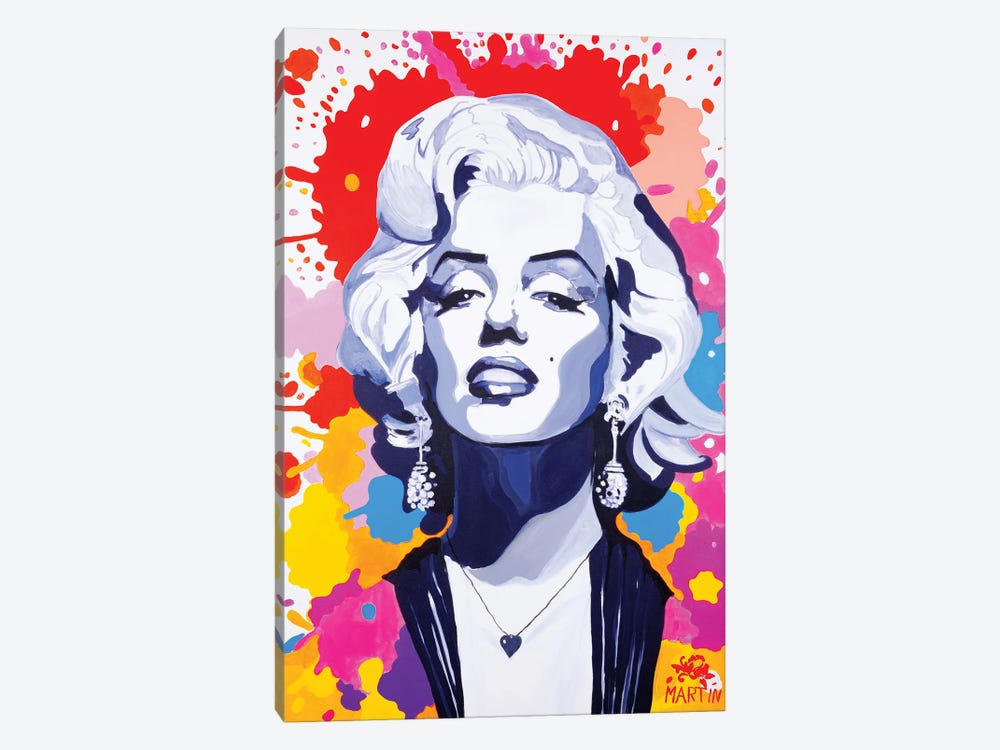 Marilyn Monroe III by Peter Martin 1-piece Canvas Print