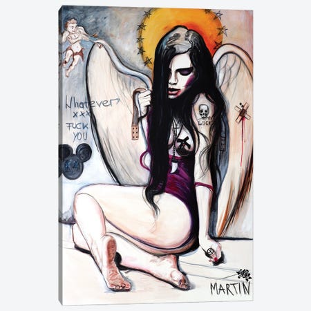 Broken Wings Canvas Print #PEM8} by Peter Martin Canvas Artwork