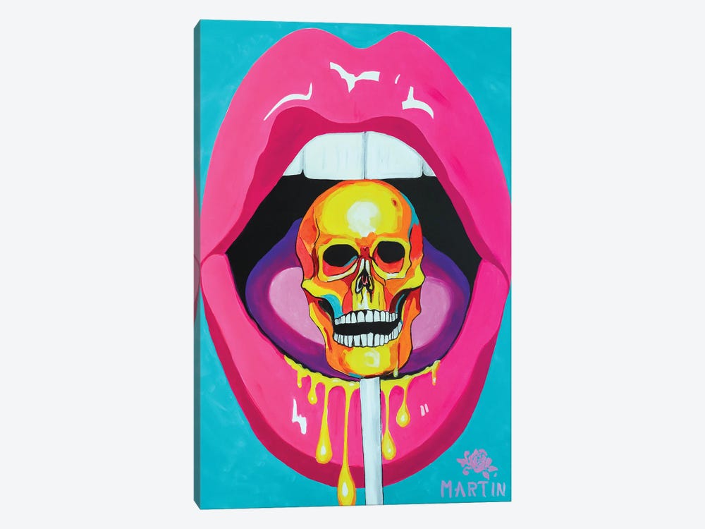 Hot Lollipop by Peter Martin 1-piece Canvas Artwork