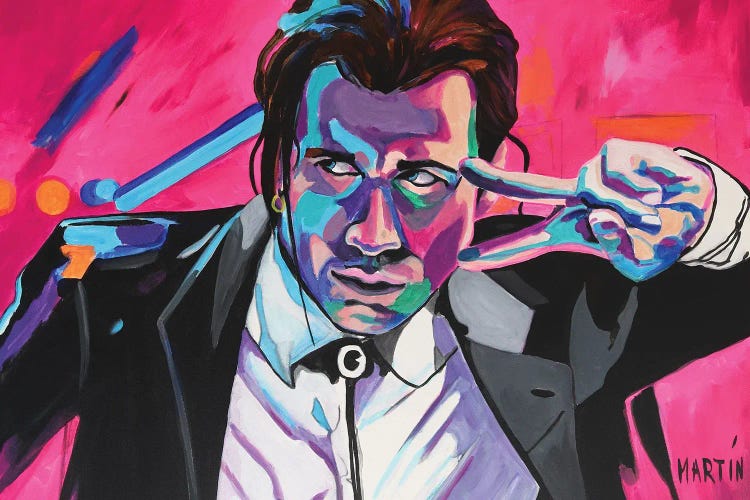 Pulp Fiction - John Travolta by Peter Martin wall art