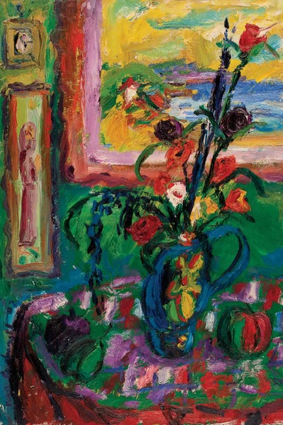 The Decorated Vase by Peris Carbonell canvas print