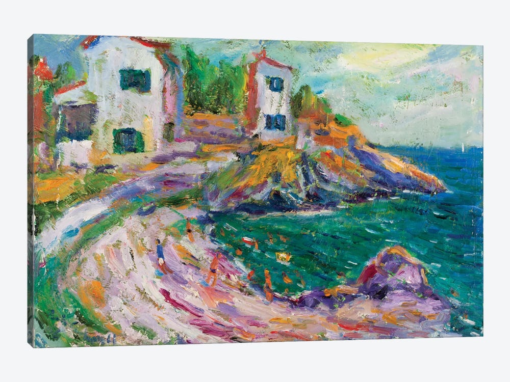 Beach Of Cadaques, Spain by Peris Carbonell 1-piece Art Print