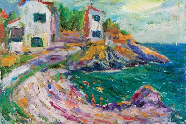 Peris Carbonell: Beach Of Cadaques, Spain by Peris Carbonell