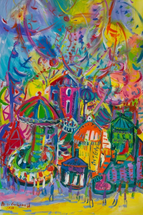 Amusement Park by Peris Carbonell wall art
