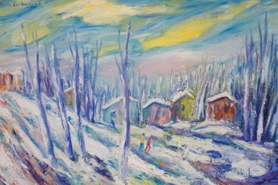 Winter Landscape by Peris Carbonell canvas print
