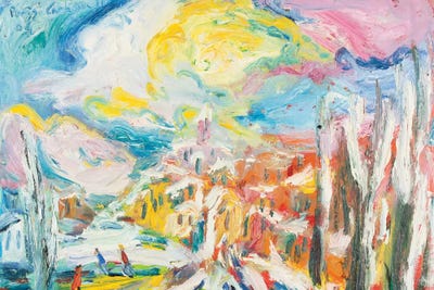 The Sun After The Snow by Peris Carbonell framed wall art