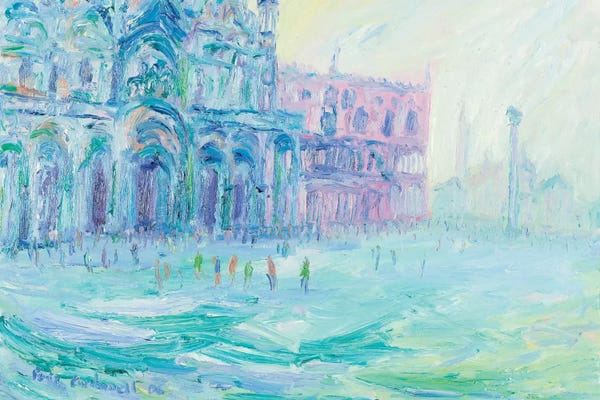 Peris Carbonell: Basilica Of San Marco And Palazzo Ducale, Venice by Peris Carbonell