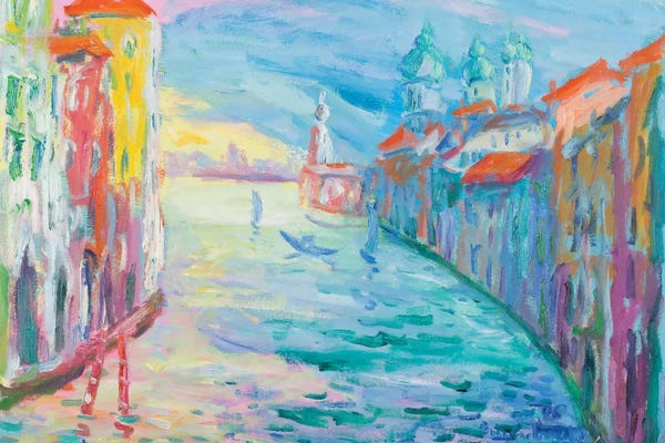 Peris Carbonell: The Grand Canal, Venice by Peris Carbonell