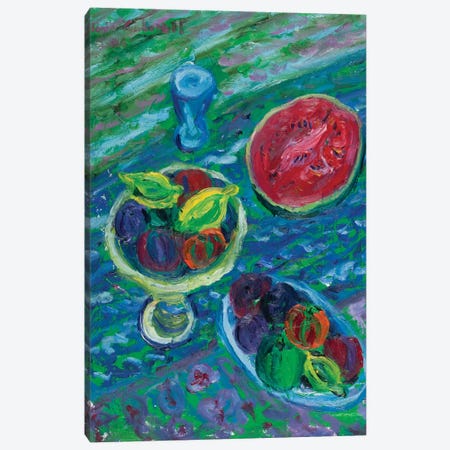 Composition With Cup Canvas Print #PER49} by Peris Carbonell Art Print