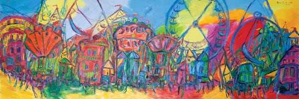 Amusement Parks: The Fair Of Valencia, Spain by Peris Carbonell