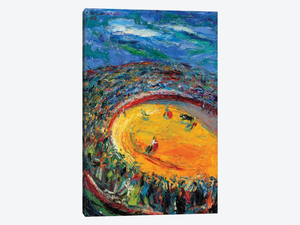 Afternoon In A Bullfight by Peris Carbonell 1-piece Canvas Wall Art