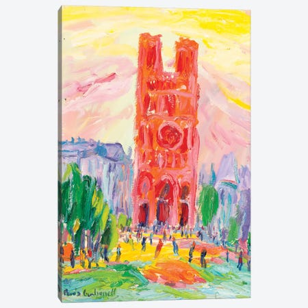 Notre Dame, Paris Canvas Print #PER65} by Peris Carbonell Canvas Artwork