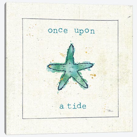 Sea Treasures III - Once Upon a Tide Canvas Print #PES27} by Pela Studio Art Print