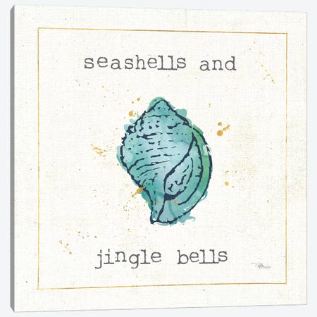 Sea Treasures I Jingle Bells Canvas Print #PES51} by Pela Studio Canvas Art Print