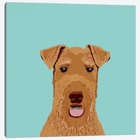 Airedale Terrier Canvas Print #PET1} by Pet Friendly Canvas Artwork