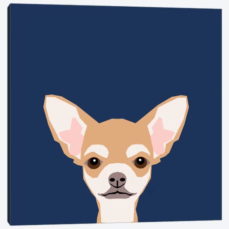 Chihuahua (Short-Haired) Canvas Print #PET24} by Pet Friendly Canvas Wall Art