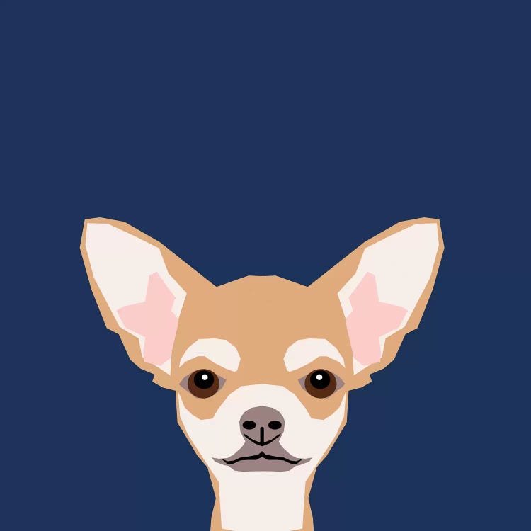 Chihuahua (Short-Haired) by Pet Friendly wall art