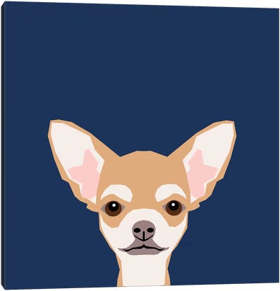 Chihuahua (Short-Haired) Canvas Art Print - Chihuahua Art