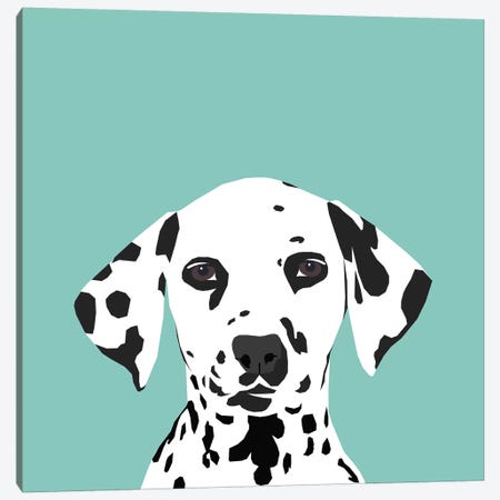 Dalmatian Canvas Print #PET33} by Pet Friendly Canvas Art