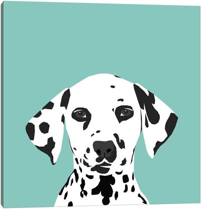 Dalmatian Canvas Art Print - Pet Friendly