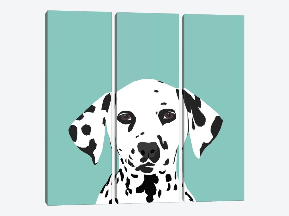 Dalmatian by Pet Friendly 3-piece Canvas Wall Art